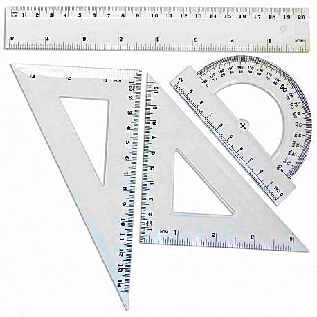 Juego de Geometria 20cms