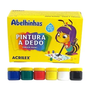 Dáctilopintura Abelhinhas 