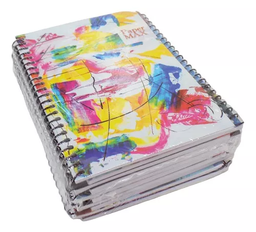 Libretas con Espiral 48 hojas 